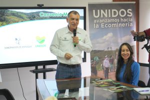 acuerdo entre Corantioquia y Secretaría de Minas por una minería sostenible