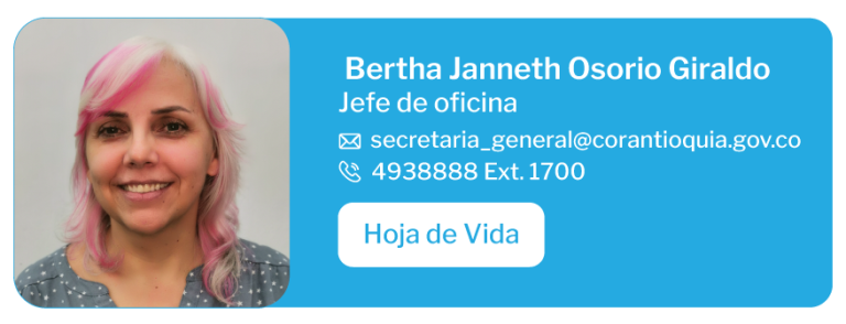 Jefe de oficina Corantioquia